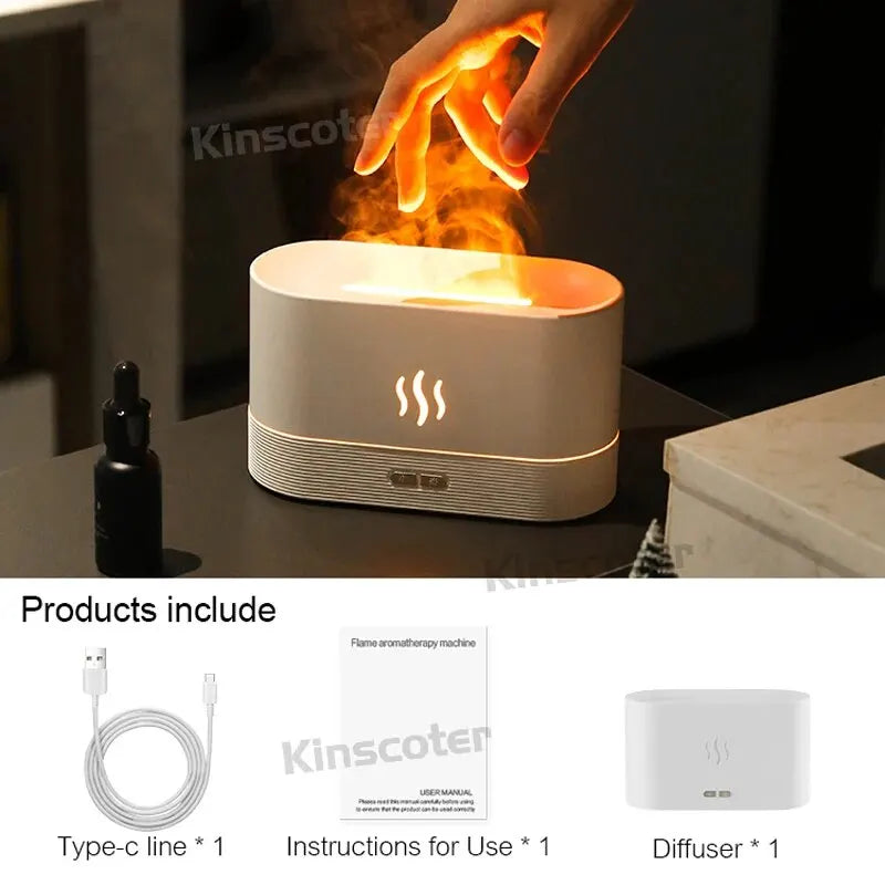 Flame Lamp Difusor