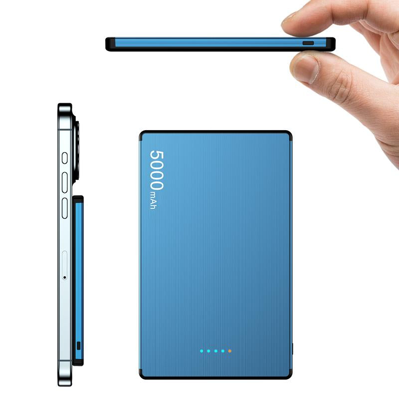 Slim Magnetic Power Bank Phone Charger