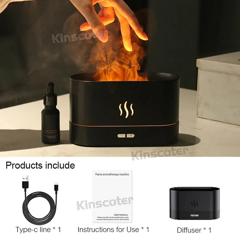 Flame Lamp Difusor