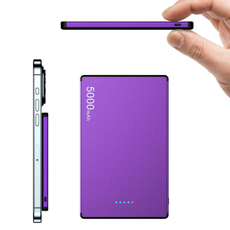 Slim Magnetic Power Bank Phone Charger